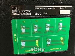 (1) Meyer Sound MILO 120 High-Power Expanded Coverage Array Loudspeaker