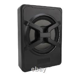 10 800W Slim Underseat Subwoofer With Amplifier Under Powered Active