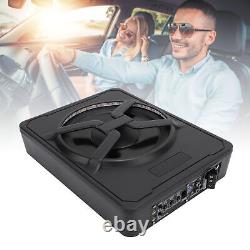 10 800W Slim Underseat Subwoofer With Amplifier Under Powered Active