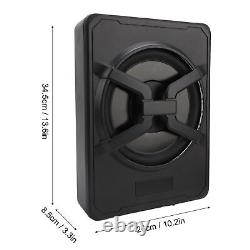 10 800W Slim Underseat Subwoofer With Amplifier Under Powered Active