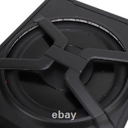 10 800W Slim Underseat Subwoofer With Amplifier Under Powered Active