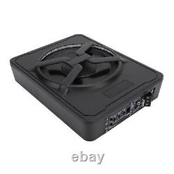 10 800W Slim Underseat Subwoofer With Amplifier Under Powered Active