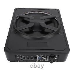 10 800W Slim Underseat Subwoofer With Amplifier Under Powered Active