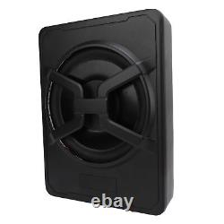 10 800W Slim Underseat Subwoofer With Amplifier Under Powered Active Subwo