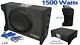12inch Active Ported Enclosures Subwoofer Box 1500w Small Powerful Product