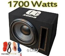 12inch Car Audio Active Amplified Built in Amplifier Bass Sub Box 1700W 2022/23