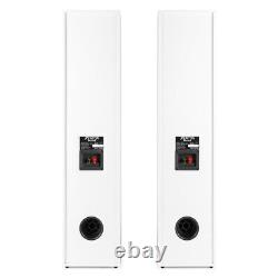 2.1 Tower Speaker TV System with SHF700W, 8 White Subwoofer & AD220A Amplifier