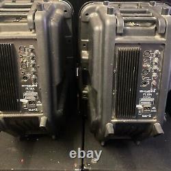 2 Ekho Sound 800W PL15A high power speakers + Amplifier EKHO RX3000