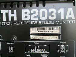 2- High Resolution Behringer Studio Monitor USED Fully Functionable Truth B2031A