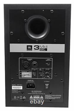 (2) JBL 305P MkII 5 2-Way Active Powered Studio Reference Monitors Speakers
