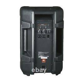 2 JBL IRX108BT 8 1000 Watt Powered DJ Portable PA Speakers with Bluetooth+Stands
