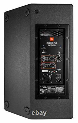 (2) JBL PRX812W 12 1500 Watt Powered PA DJ Speakers withDSP/WiFi/EQ+Stands+Cables