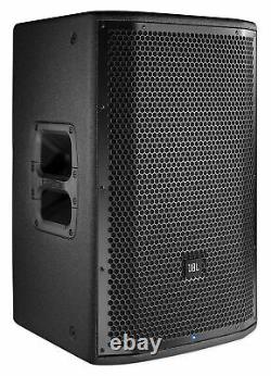 (2) JBL PRX812W 12 1500w Powered DJ Speakers withDSP/WiFi+Adjustable Totem Stands