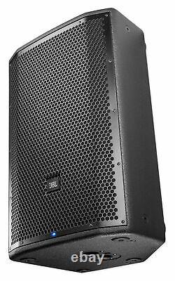(2) JBL PRX812W 12 1500w Powered DJ Speakers withDSP/WiFi+Adjustable Totem Stands