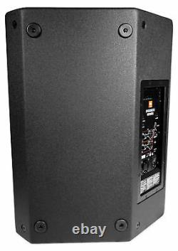 (2) JBL PRX815W 15 3000w Powered Speakers Active Monitors Wood Cabinets withWi-Fi