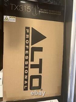 2 NEW ALTO Professional TX315 15 700W REDUCED, CAN DELIVER IF YOUR CLOSER TO ME