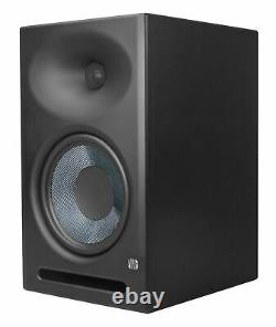 (2) Presonus Eris E8 XT 8 Powered Studio Monitors+Condenser Mic+Vocal Shield