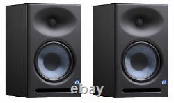 (2) Presonus Eris E8 XT 8 Powered Studio Monitors Speakers withWave Guide E8XT