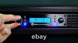 2 Rockville PBG18 18 2000w 8 Ohm Pro Audio Subwoofers+2-Channel Power Amplifier