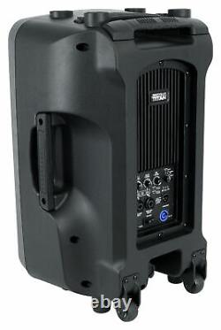 2 Rockville TITAN 12 12 2000w Powered DJ PA Speakers/Bluetooth/DSP/Wireless TWS