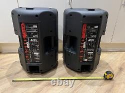 2 x DB TECHNOLOGIES Basic 200 Powered Speakers With 320 Watts + Tripods
