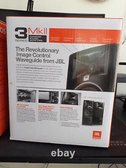 2 x JBL 305P MKII Powered Two Way Active Studio Reference Monitors