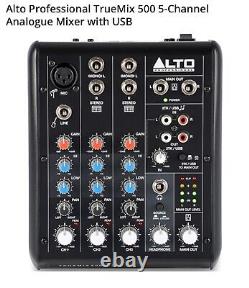 7500 watt ALTO TS415 Powered Bluetooth PA System + Mixer for venues up to 450
