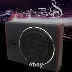 8'' Power Active Under Seat Car Audio Subwoofer Amp Bass Stereo Amplifier 600W