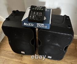ALTO 1600 Watt powered PA System inc Mixer