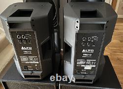 ALTO 4700 watt Full Powered PA System Inc TS2 12 Tops And TS2 18 Bass Bins