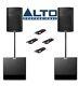 Alto 6800 Watts Bluetooth 12 Powered Pa System Inc Usb Mixer For Venues To 300