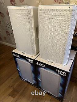 ALTO TS212 White 2200 Watts Powered PA Speakers Great For WEDDINGS / EVENTS ETC