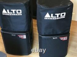 ALTO TS212S Pair 1250watt Powered Bass Bins Very Light For TS312 TS212 TS315 Etc