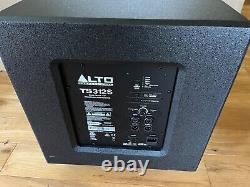 ALTO TS312S 12' POWERED 4000 WATTS pair Subs for TS412 TS315 THUMP 212 ART 712A