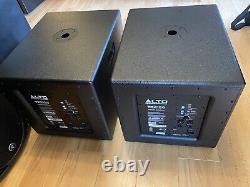 ALTO TX 3200 watts powered PA SYSTEM Inc 12 Tops And 12 Bass Bins FREE MIXER