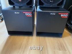 ALTO TX 3200 watts powered PA SYSTEM Inc 12 Tops And 12 Bass Bins FREE MIXER