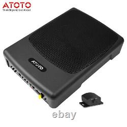 ATOTO 10 400W Ultra Slim Active Car Subwoofer Under-Seat Powered Car Audio