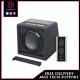 Alpine Swe-815 8 Active Powered 100w Rms Subwoofer Enclosure With Wired Remote