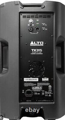 Alto 1400 Watts Powered 15 Pair TX315 Inc ALTO 6 Channel Mixer