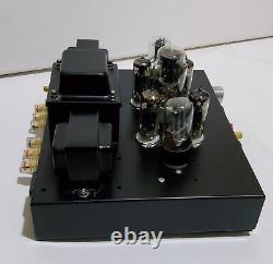 Audio 2 Channel Power Valve Tube Single-ended Power Amplifier Black