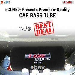 Bass Tube 12 1250W PMPO Powered Active Car Subwoofer Amplifier 5Core BT 1201
