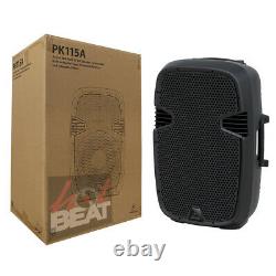Behringer PK115A 2-Way 15 Powered PA Speaker with Bluetooth SD USB Media Player