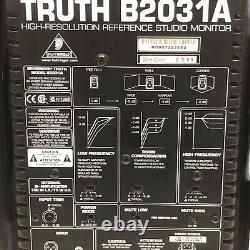 Behringer Truth B2031A High Resolution Active 2-Way Reference Studio Monitor