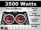 Big Power 3500w Twin 12 Amplified Active Subwoofer Sub Amp Bass Box