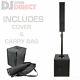 Citronic Monolith Ii Active Powerful Compact Linear Dj Pa Speaker System + Case