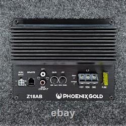 Car 8 Inch Active Subwoofer Enclosure Bass Reflex Tuning Phoenix Gold Z18AB
