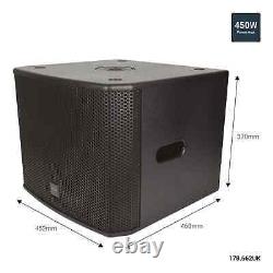 Citronic C-Cub-12a Compact Active Sub Bass speaker Self powered