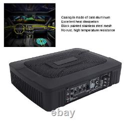 Compact Active Subwoofer 150W RMS Underseat Powered Subwoofer Built In Amplifier