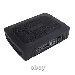 Compact Active Subwoofer 150W RMS Underseat Powered Subwoofer Built In Amplifier