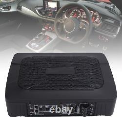 Compact Active Subwoofer Built In Amplifier 6 X 9in Underseat Powered Subwoofer